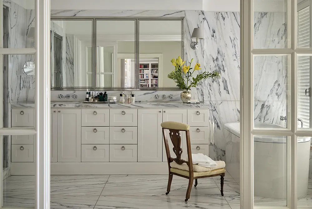 Baño vivienda en Jarabacoa interiorismo Isabel López-Quesada