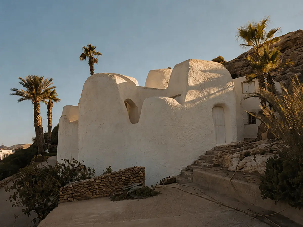 ‘Casa Laberinto’, la escultura habitable que André Bloc levantó frente al mar de Carboneras