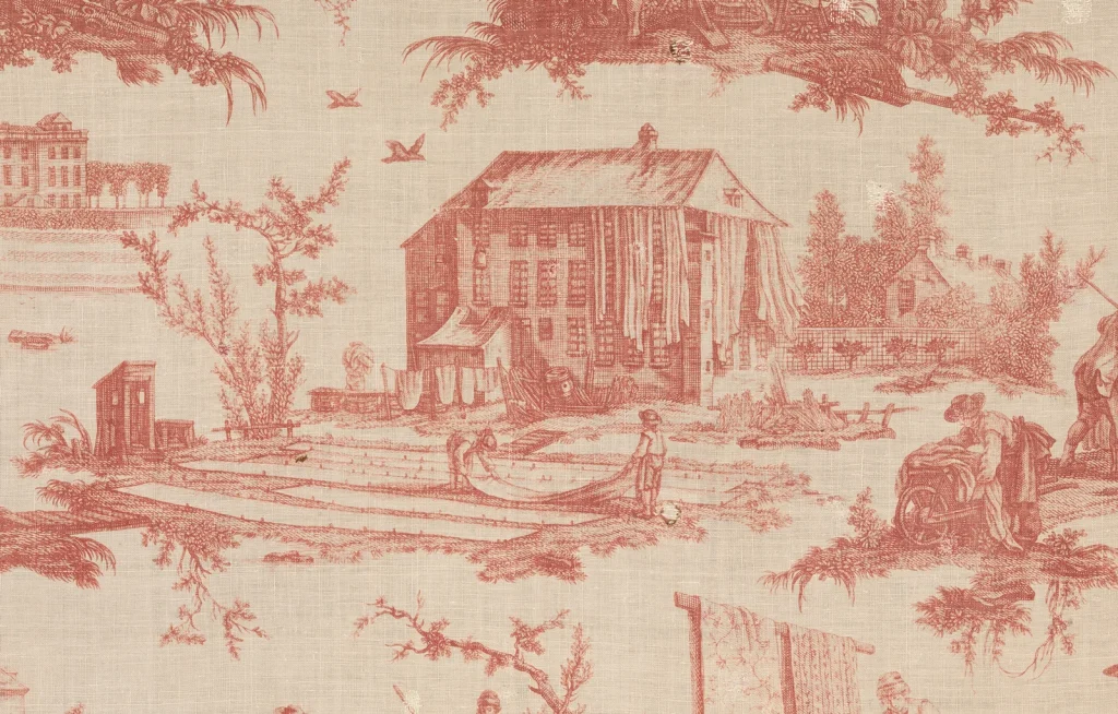 Estampado Toile de Jouy.